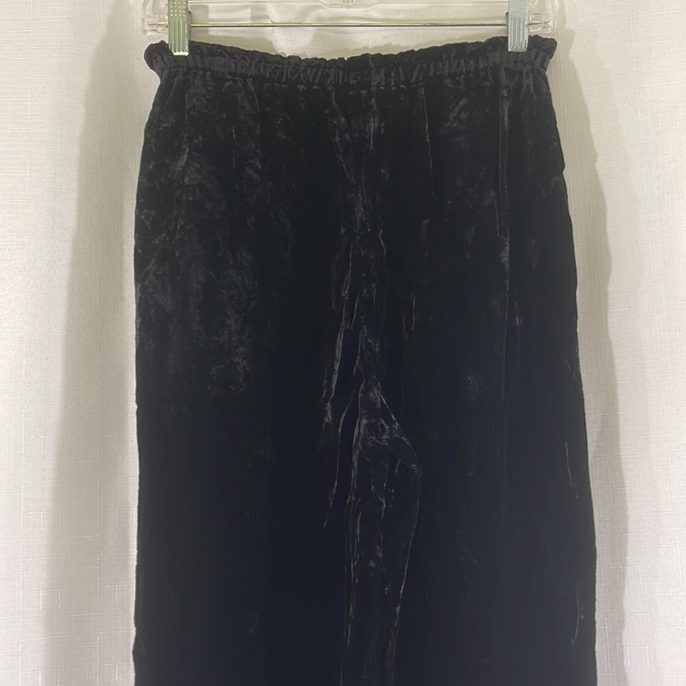 611 10/$50ππ»ββοΈ J. Jill Rayon Velvet Black Slacks - Picture 10 of 16